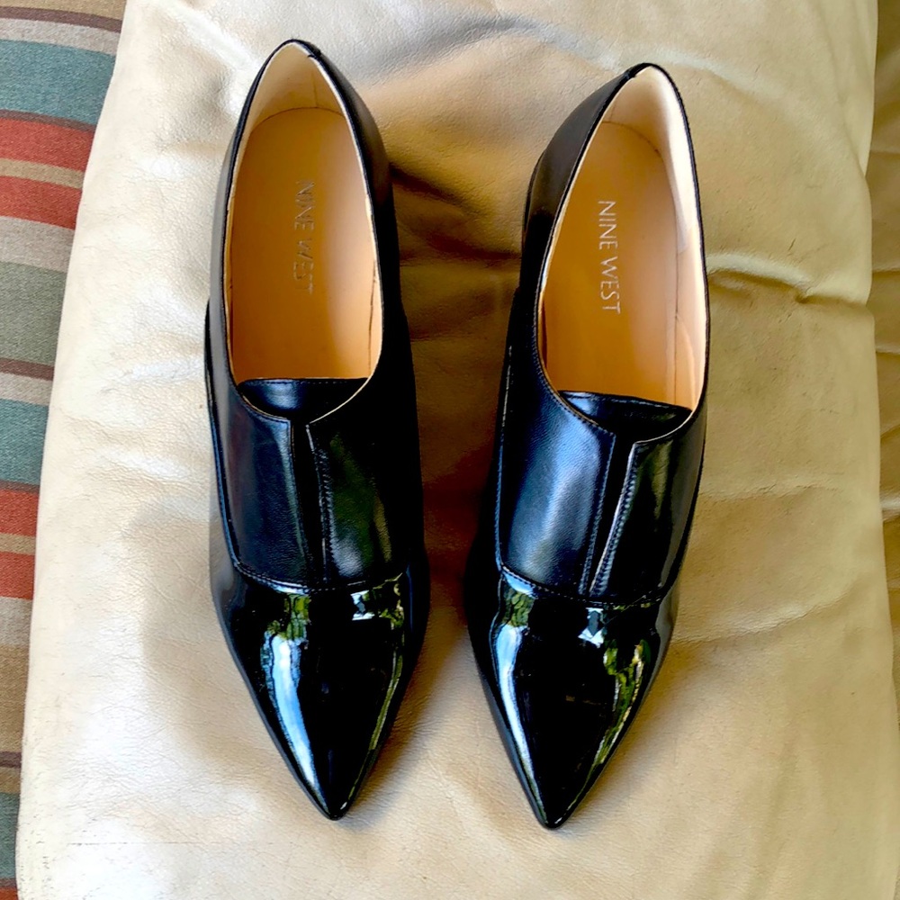 COPY - NEW with box NINE WEST PATENT LEATHER LEAT…